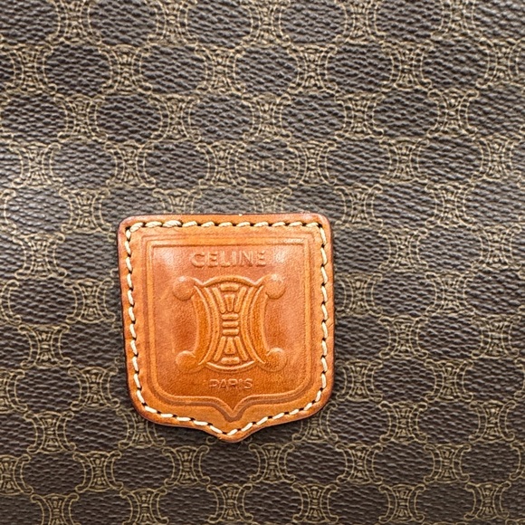 Vintage Celine Brown Duffel Bag with original lock & key - Picture 2 of 16